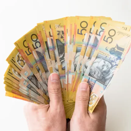 50 Australian Dollar Bills