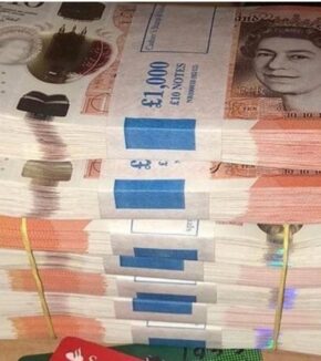 Counterfeit 10 British Pounds