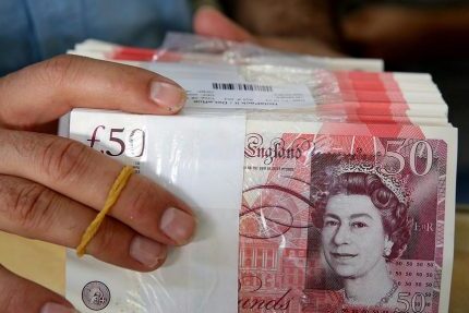 Buy Counterfeit 50 British Pounds