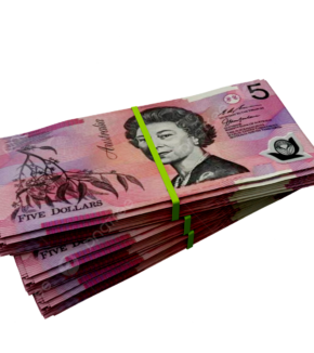 Buy counterfeit $5 AUD notes